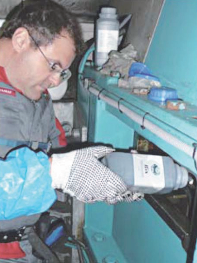 Figure 6. Optimising the metal surfaces of tribologic systems will increase the parts life time. If the Wind Turbines life is only prolonged with about six days the product costs are already paid. Furthermore there is a targeted exchange and maintenance of the gear box and bearings possible.